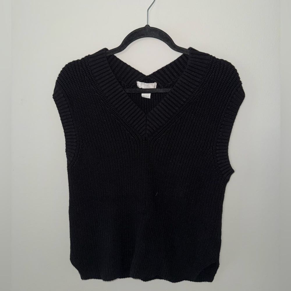 Oversized Sweater Vest